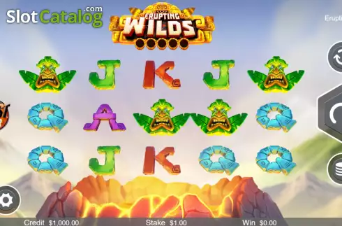 Скрин3. Erupting Wilds слот