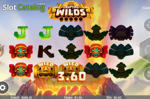Скрин6. Erupting Wilds слот