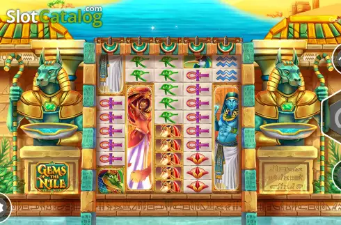 Скрин2. Gems of the Nile слот