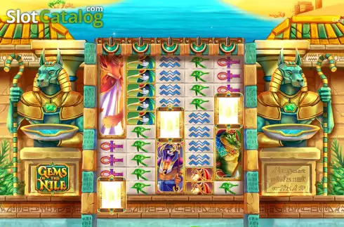 Скрин4. Gems of the Nile слот