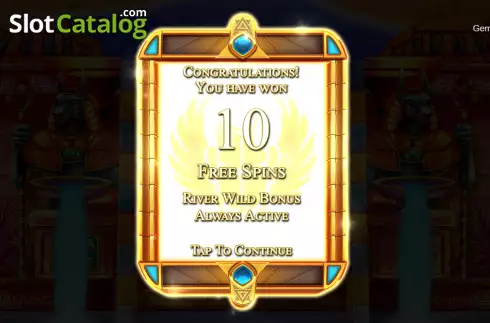 Скрин5. Gems of the Nile слот