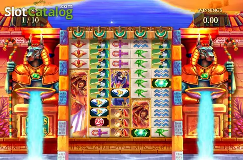 Скрин6. Gems of the Nile слот