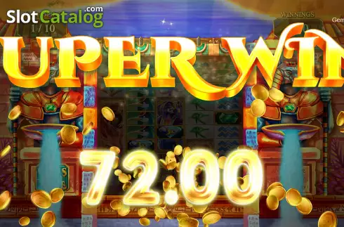 Скрин7. Gems of the Nile слот