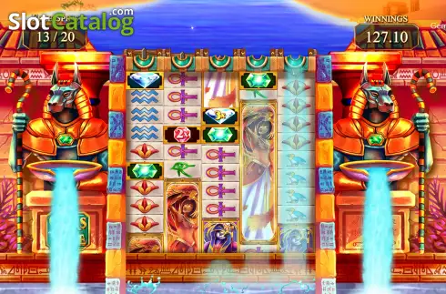 Скрин9. Gems of the Nile слот