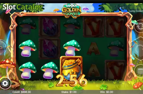 Скрин3. Lucky Golden Clover слот