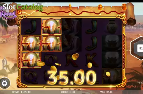 Скрин4. The Silk Road (Live 5) слот