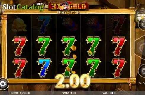 Скрин3. 3x Gold Lucky Locks слот