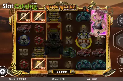 Скрин4. Manic Maxine: Plunder Road слот