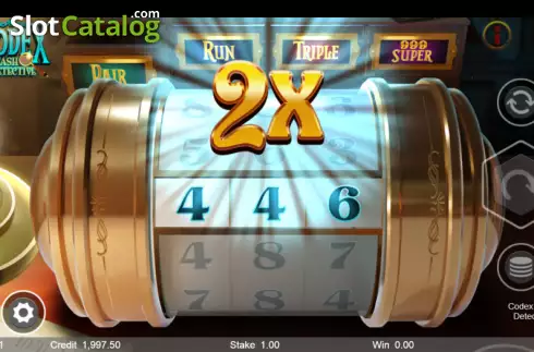 Скрин4. Codex Cash Detective слот