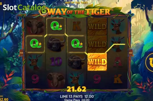 Скрин5. Way of the Tiger (Lucksome) слот