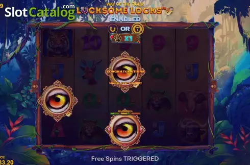 Скрин6. Way of the Tiger (Lucksome) слот