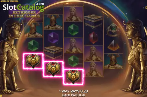 Скрин3. Gates of Etherea слот