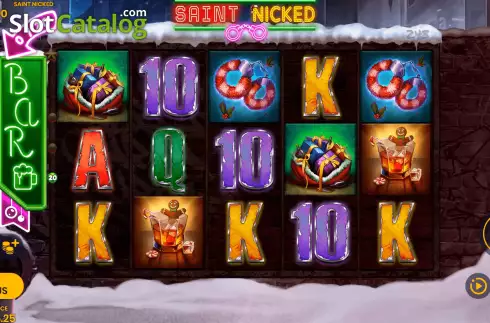 Скрин2. Saint Nicked слот