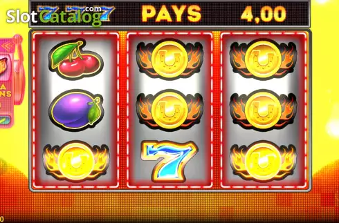 Скрин3. Coins on Fire слот