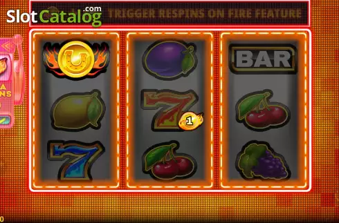 Скрин7. Coins on Fire слот
