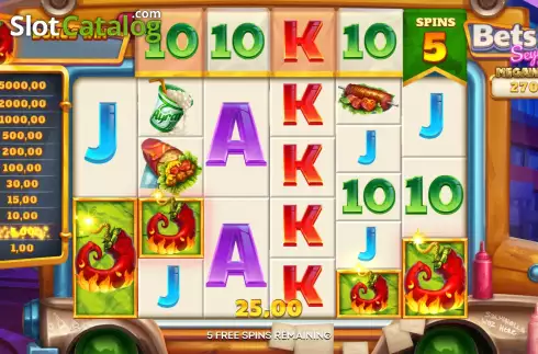 Скрин7. Bets10 Seyyar слот