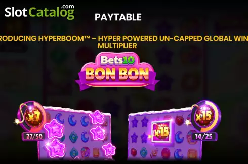 Скрин9. Bets10 Bon Bon слот