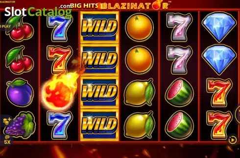 Скрин2. Big Hits Blazinator слот