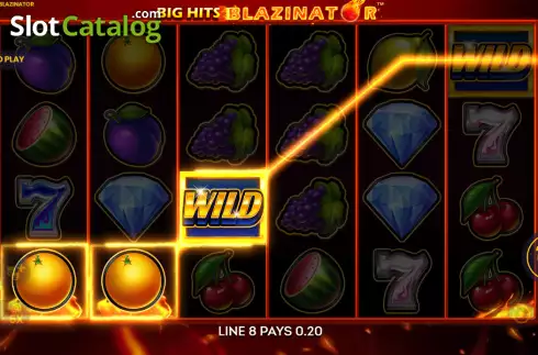 Скрин3. Big Hits Blazinator слот