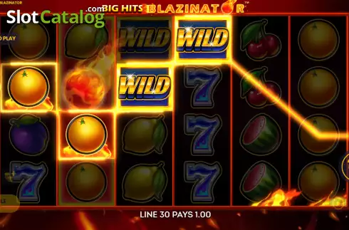 Скрин4. Big Hits Blazinator слот