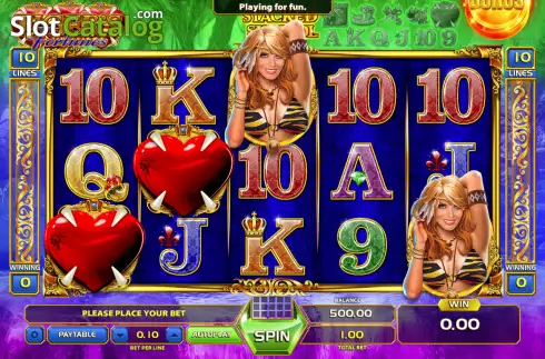Скрин2. Tiger's Fortune слот