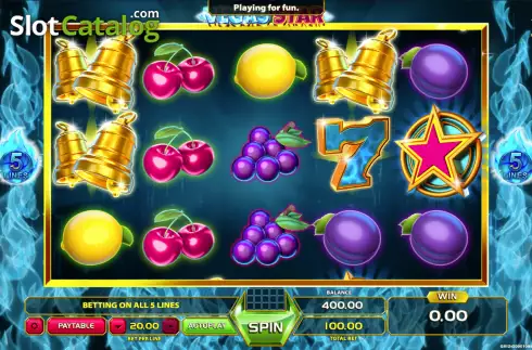 Скрин2. Vegas Star слот