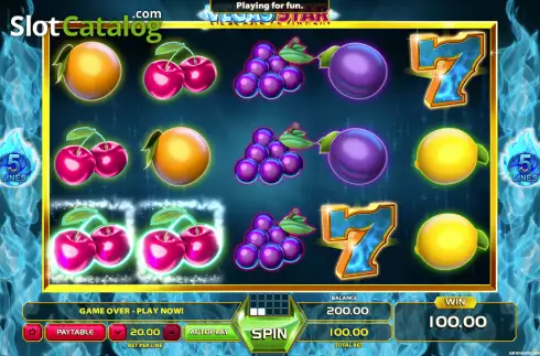 Скрин3. Vegas Star слот