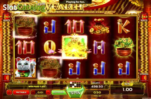 Скрин3. God of Wealth (Lucky Games) слот