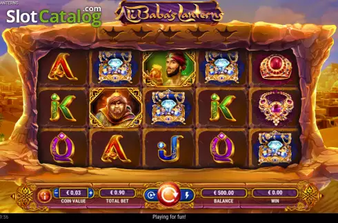 Скрин2. Ali Baba's Lanterns слот
