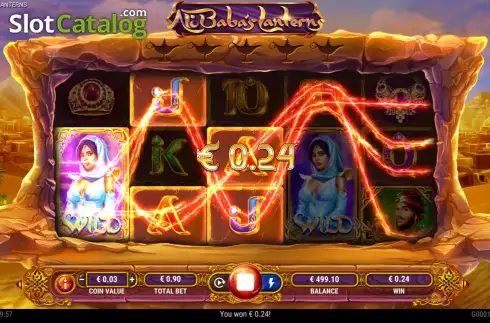 Скрин3. Ali Baba's Lanterns слот