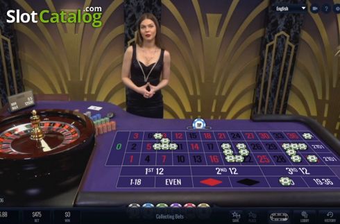 Скрин2. Roulette (LuckyStreak) слот