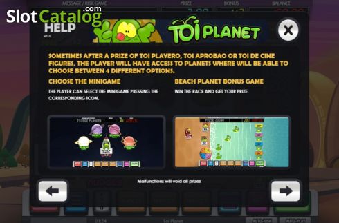 Скрин8. Toi Planet слот