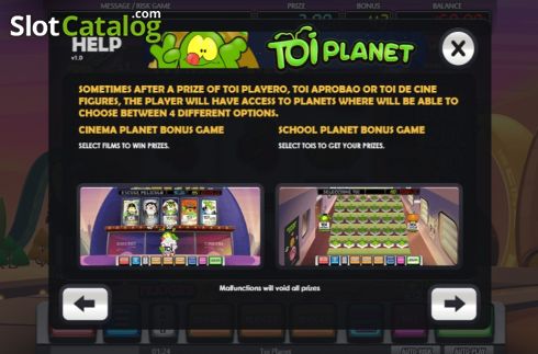 Скрин9. Toi Planet слот