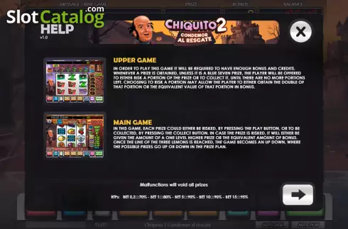 Скрин4. Chiquito 2 слот