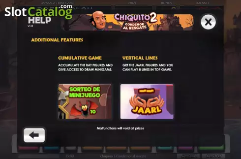 Скрин7. Chiquito 2 слот