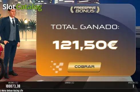 Скрин9. Fonsi Nieto Deluxe Racing Life слот