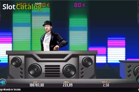 Скрин6. Diego Miranda in Session слот