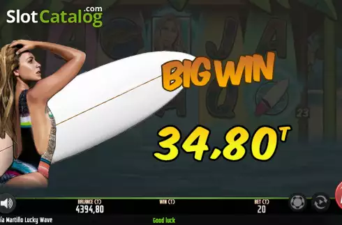 Скрин4. Lucky Wave слот
