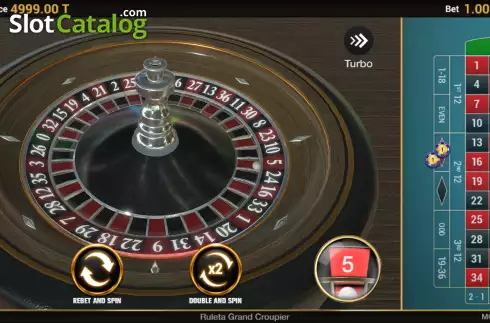Скрин4. Ruleta Grand Croupier El Dioni слот
