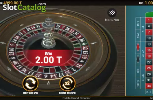 Скрин5. Ruleta Grand Croupier El Dioni слот