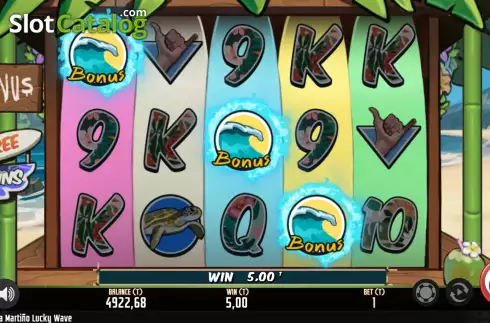 Скрин6. Lucía Martiño Lucky Wave слот