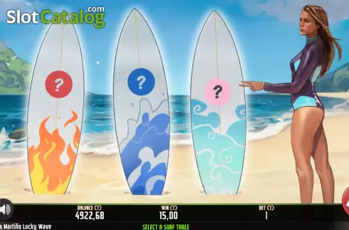 Скрин9. Lucía Martiño Lucky Wave слот