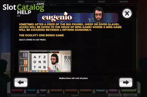 Скрин9. Eugenio слот