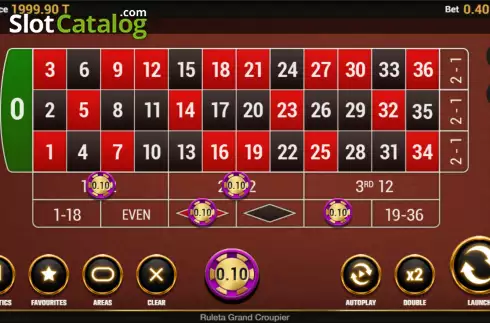Скрин2. Ruleta Grand Croupier Chiquito слот