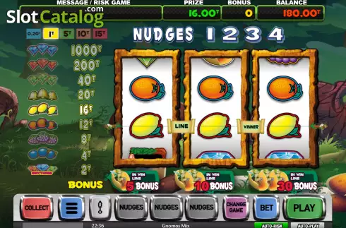 Скрин4. Gnomos Mix (MGA Games) слот