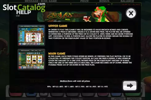Скрин8. Gnomos Mix (MGA Games) слот