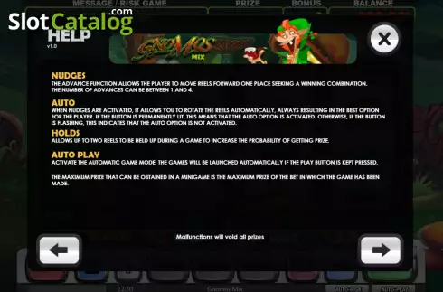 Скрин9. Gnomos Mix (MGA Games) слот