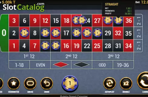 Скрин4. Ruleta Grand Croupier María Lapiedra слот