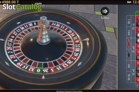 Скрин6. Ruleta Grand Croupier María Lapiedra слот