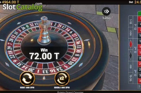 Скрин7. Ruleta Grand Croupier María Lapiedra слот